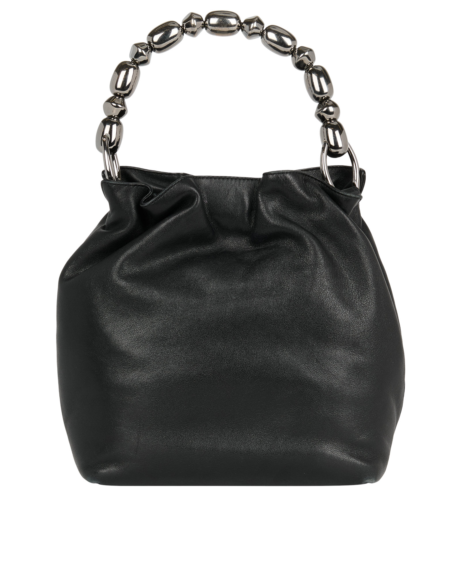 Maris Perla Handheld, &pound;320, Handbags, Black, Leather, Back view
